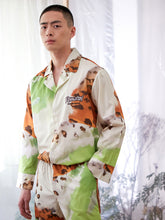 Men's Leopard Print Long PJ Set