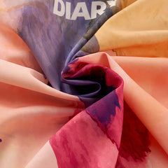 Men's Watercolor Swoosh Fantasy Print Long PJ Set