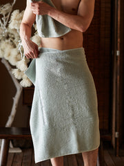 Martin Banana Premium Cotton Bath Towel & Hand Towel Set - Thick, Soft, Minimalist Design