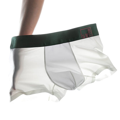 Men's Silk Boxer Briefs(3 Pack)